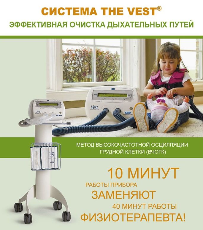 Система очистки легких The Vest